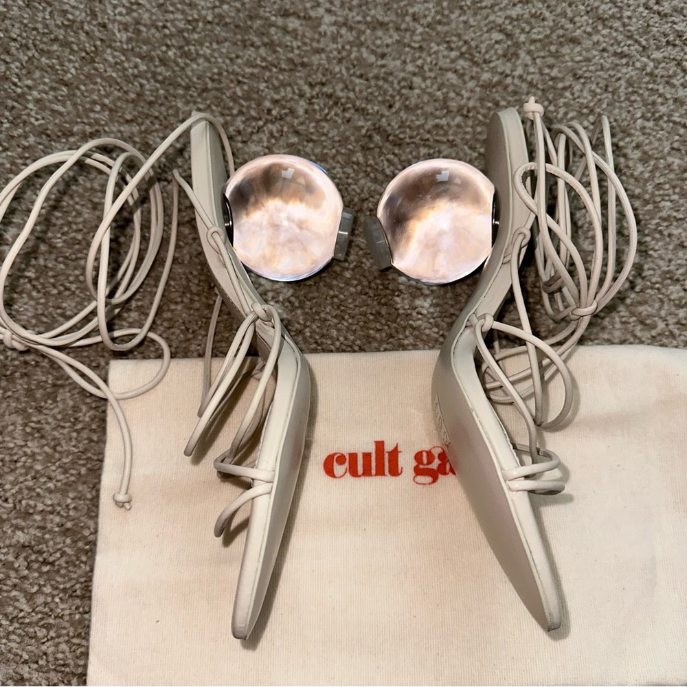 CULT GAIA Leather Sandals - Picture 9 of 15